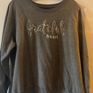 Lane Bryant Charcoal Sweatshirt